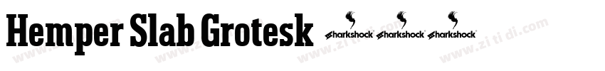 Hemper Slab Grotesk字体转换